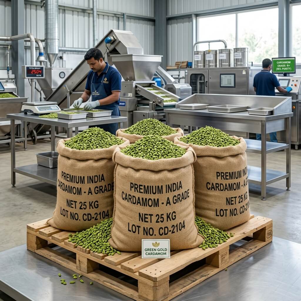 Wholesale Bulk Cardamom Supply